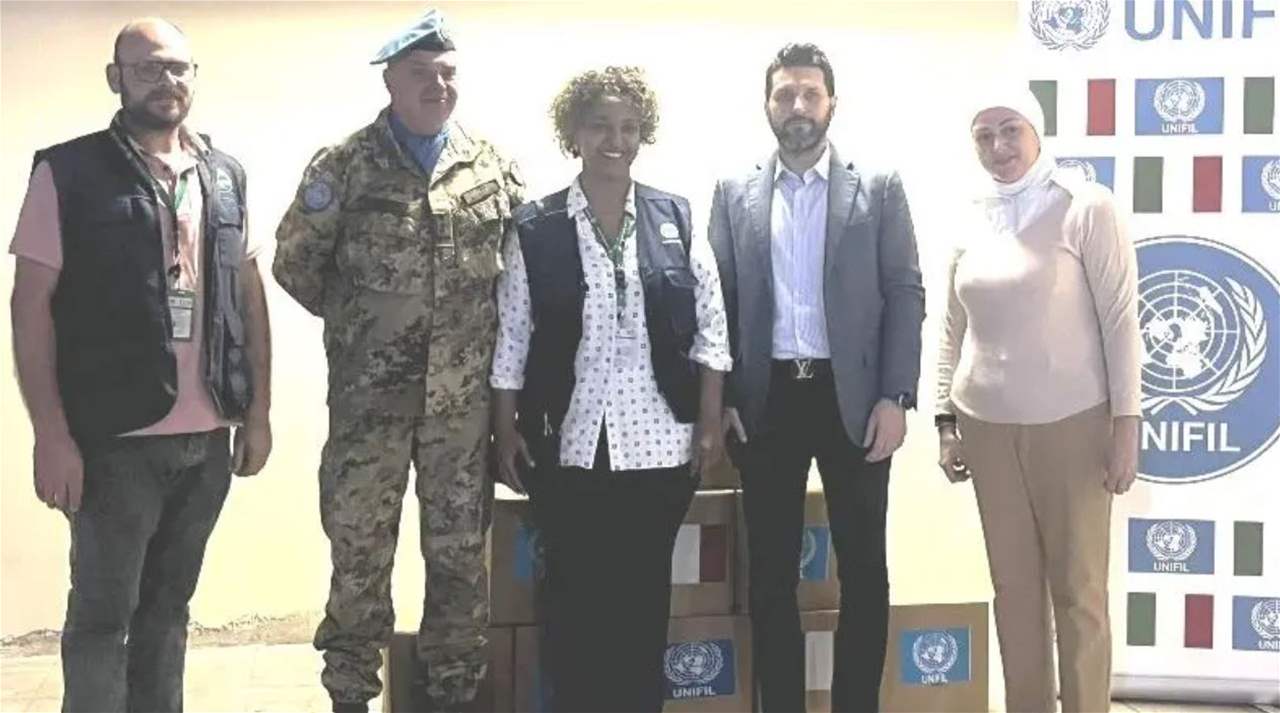 من اليونيفيل إلى بلدية صيدا.. مساعدات عينية 