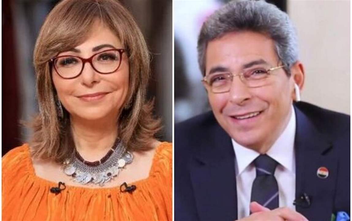 محمود سعد يعبر عن حبه وتقديره لـ لميس الحديدي 