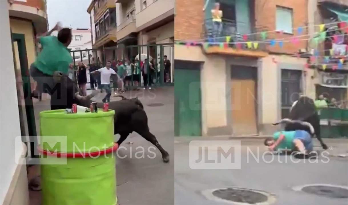 فيديو - ثور هائج يقتل رجلاً في احتفالات سان ماركوس الإسبانية 