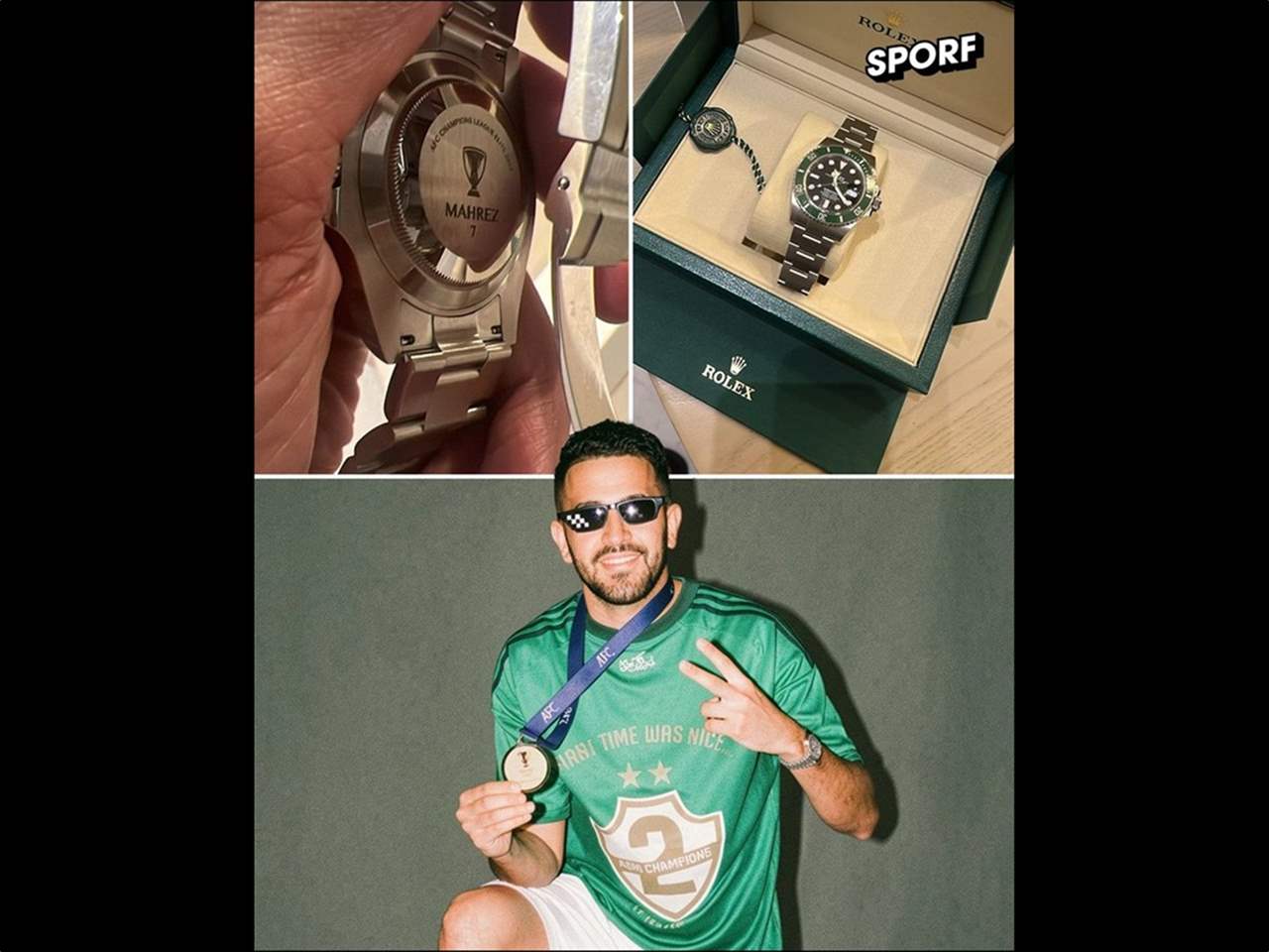 ساعات "رولكس" فاخرة تُزيّن معصم أبطال آسيا