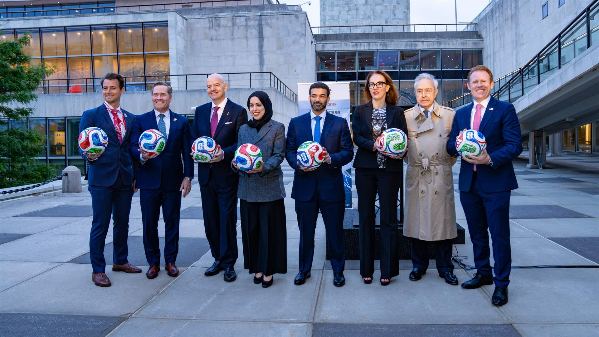 اللجنة العليا للمشاريع والإرث في حفل استقبال بالأمم المتحدة احتفاءً بإرث كأس العالم 2022