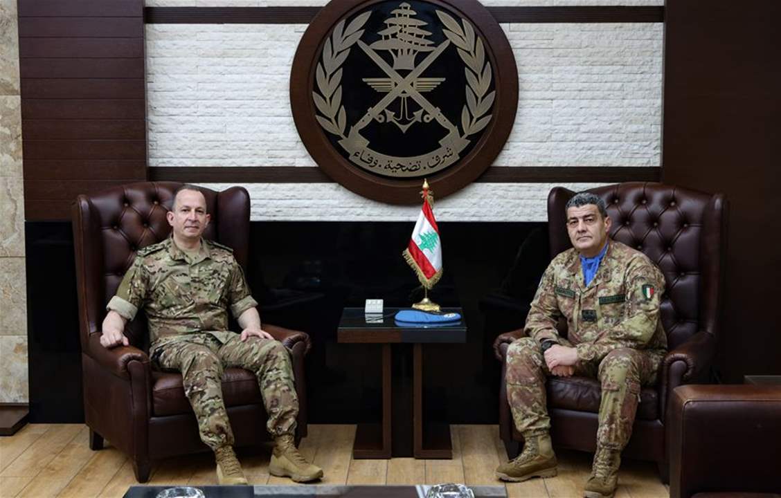 هيكل يستقبل رئيس بعثة اليونيفيل.. وهذا ما دار في الاجتماع