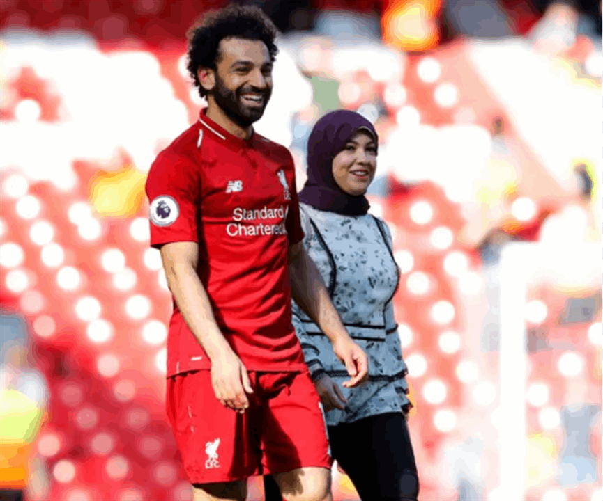 محمد صلاح وزوجته ماجي صادق يثيران الجدل .. هل ينتظران طفلهما الثالث؟