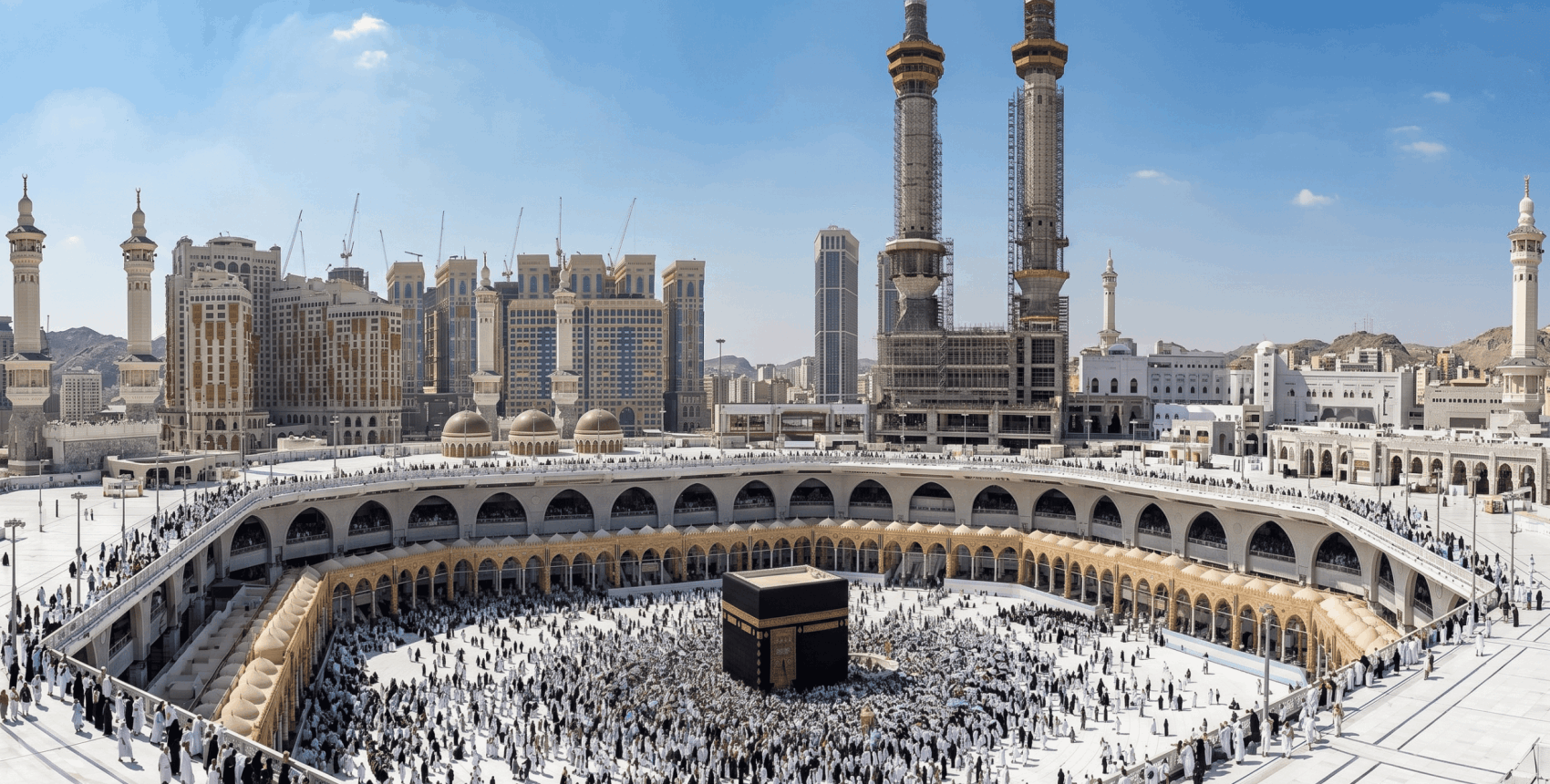 بالفيديو - توافد الحجاج إلى صعيد عرفات