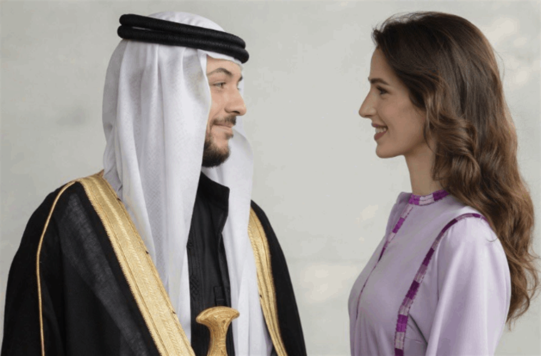 ثوب الأميرة رجوة في ذكرى زواجها من الأمير الحسين يتصدر