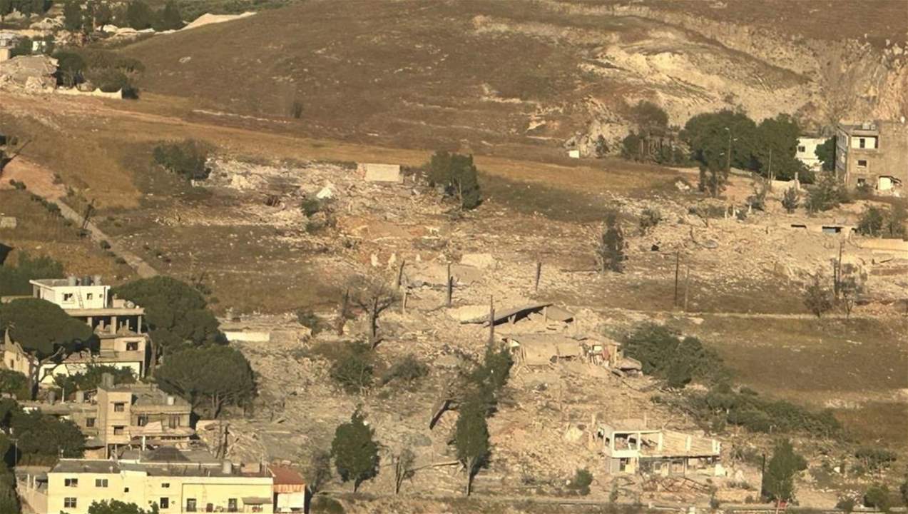 بالصور - "الجديد" ترصد حجم الدمار في دبين قضاء مرجعيون بعد التفجيرات والغارات الإسرائيلية