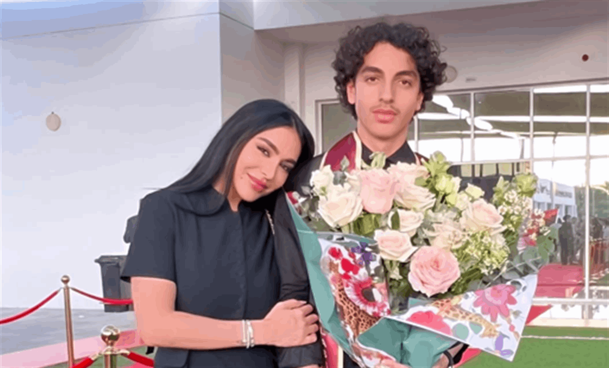 تخرج شمس نجل باسل خياط من المرحلة الثانوية وسط أجواء عائلية مميزة