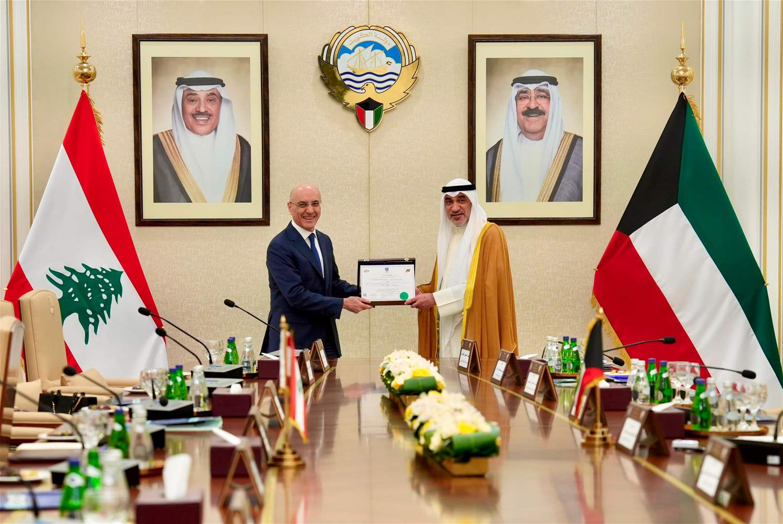 تعزيز التعاون والتنسيق الأمني.. بين وزير الداخلية الكويتي والحجار
