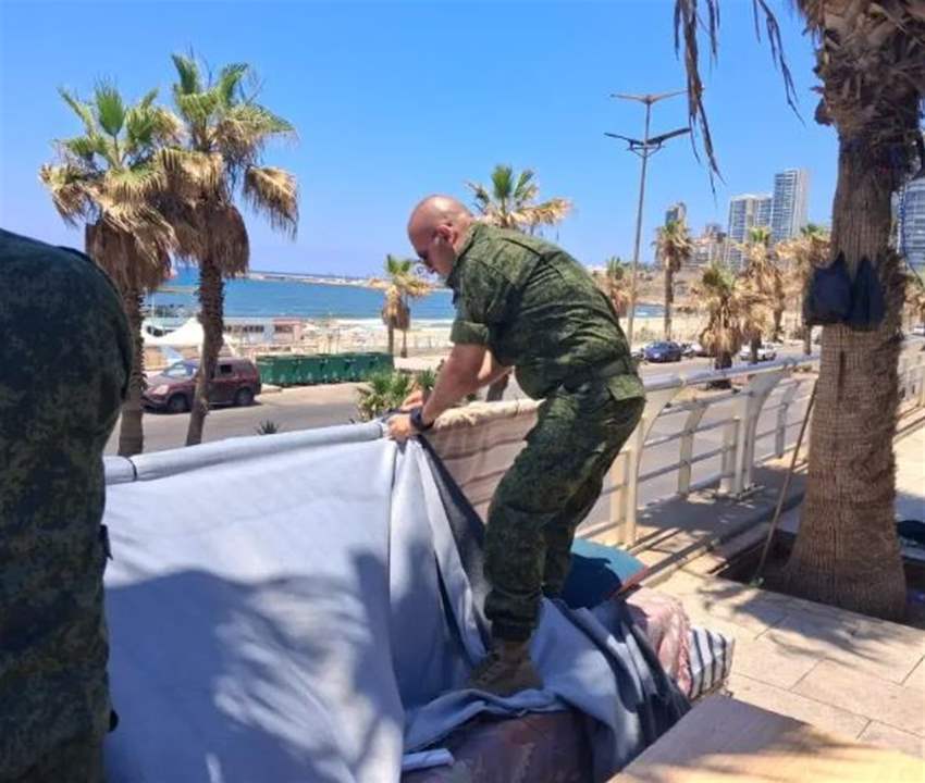 بتوجيهات من الرئيس سلام.. إستكمال إزالة خيم النازحين في بيروت 