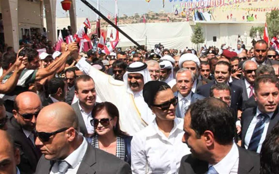 في بنت جبيل.. صور للشيخ حمد من زيارته لبنان بعد حرب 2006 (شاهد الصور) 