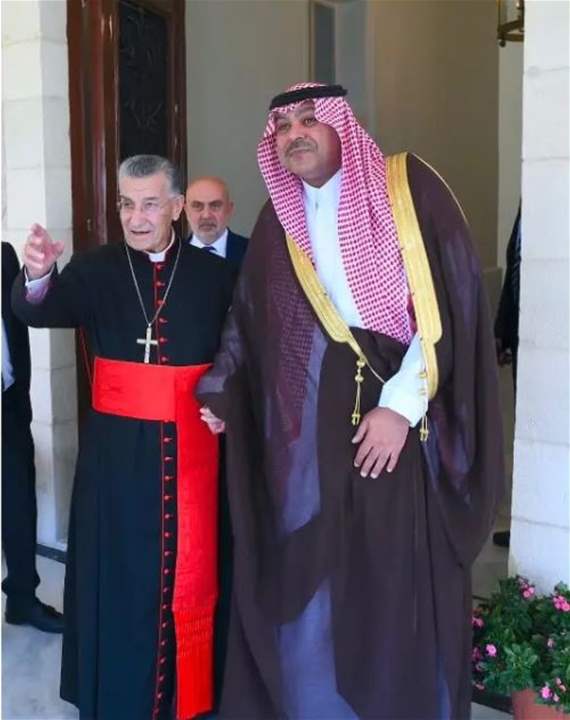 الراعي يستقبل السفير السعودي: المملكة تقف على مسافة واحدة من جميع اللبنانيين