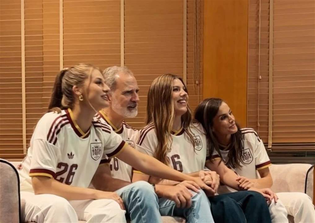 العائلة الملكية الإسبانية تحتفل بتأهل «لا روخا» إلى نهائي كأس العالم