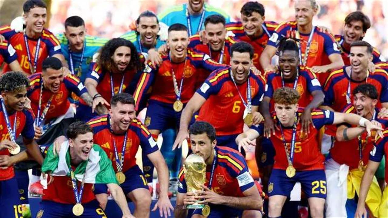 إسبانيا تهزم الأرجنتين وتتوج بكأس العالم للمرة الثانية في تاريخها