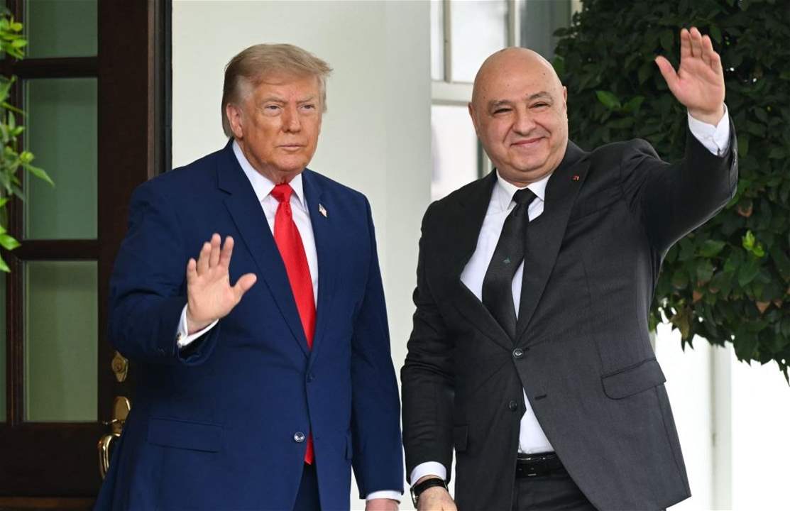 بالفيديو.. ترامب يستقبل عون في البيت الأبيض