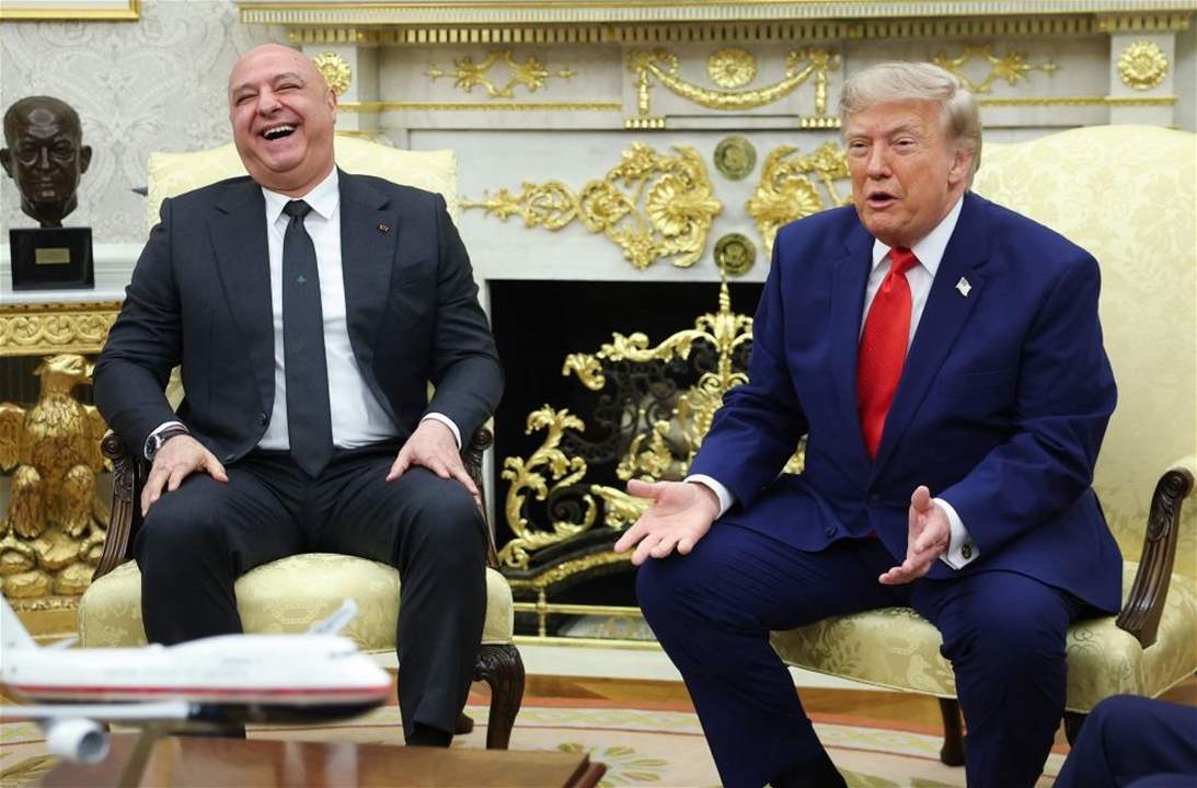بالصور- مشاهد من لقاء عون و ترامب في البيت الابيض 
