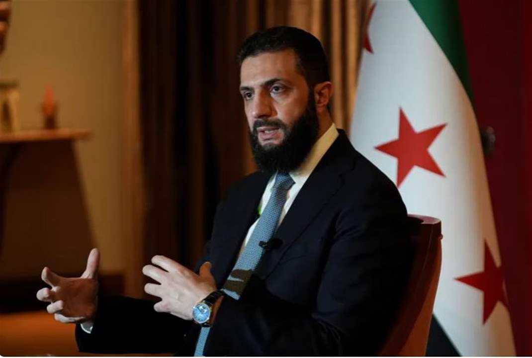 الشرع: الحل في لبنان ليس أمنيًّا.. ولا مصلحة لنا في الصدام مع إسرائيل
