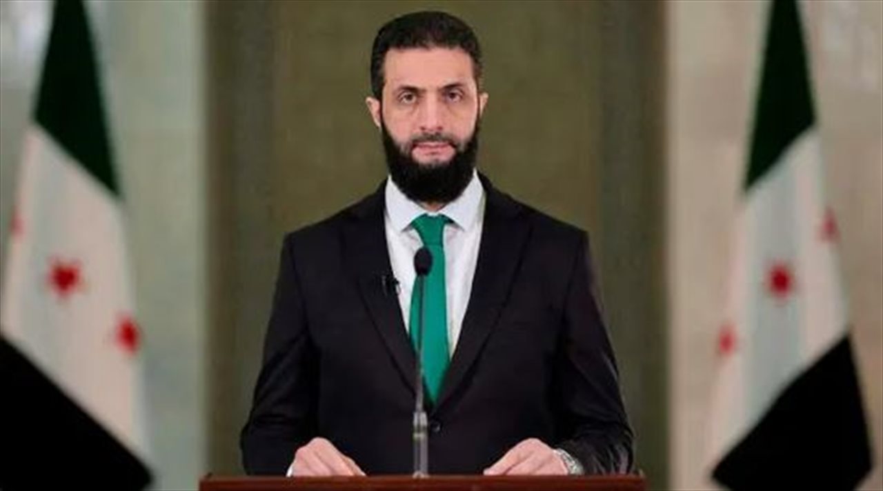 الرئاسة السورية: الشرع يبحث مع مستشار الأمن القومي البريطاني التطورات الإقليمية والدولية