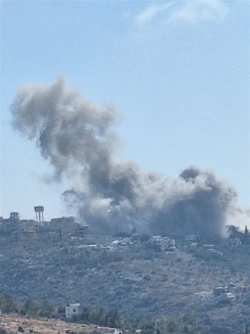 مراسل الجديد: غارة تستهدف بلدة المنصوري في قضاء صور