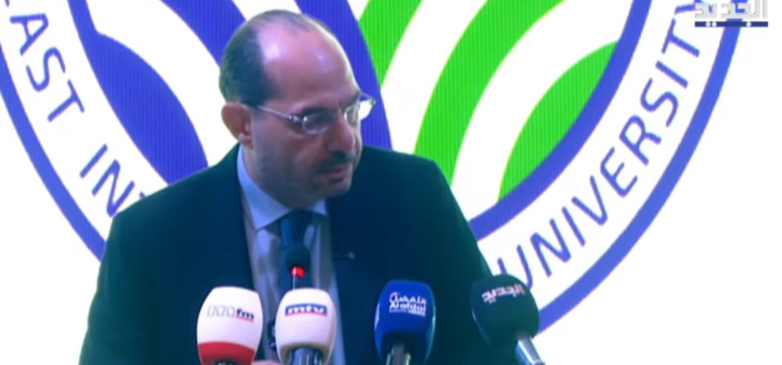 كلمة النائب حسن مراد خلال حفل تخريج طلاب جامعة الشرق في طرابلس