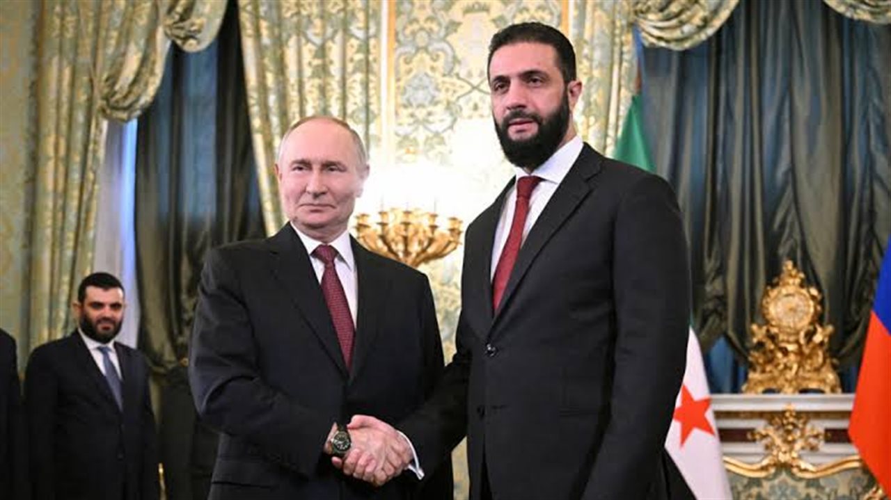 ماذا دار بين بوتين والشرع؟ 