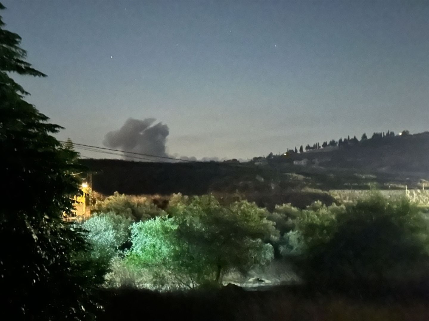 مراسل الجديد: الجيش الاسرائيلي نفذ تفجيرا كبيرا في بلدة زوطر الشرقية