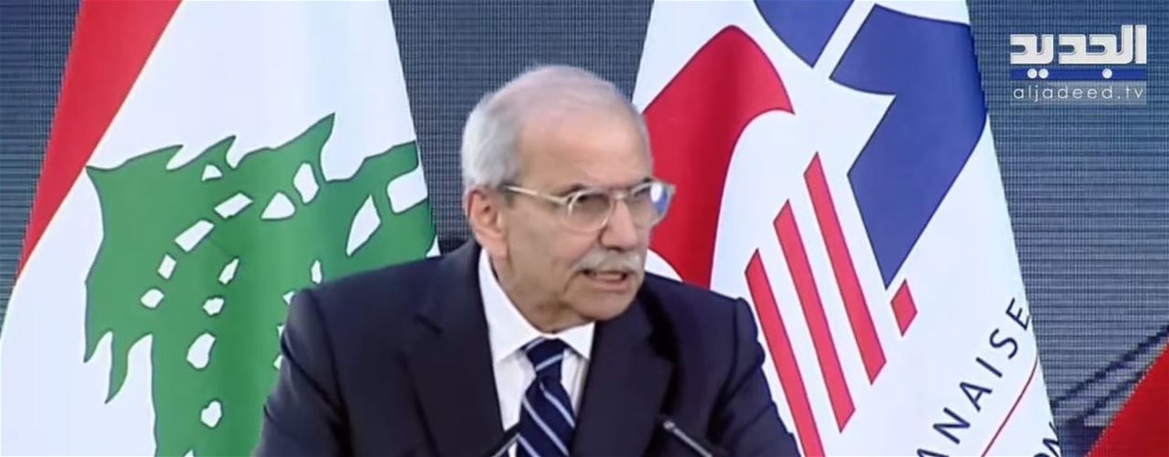 احتفال وضع حجر الأساس لتوسعة مرفأ بيروت.. كلمة رئيس الحكومة نواف سلام (بث مباشر)
