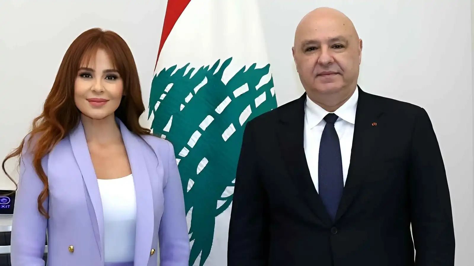 كارول سماحة تلتقي بالرئيس اللبناني جوزاف عون والسيدة الأولى.. وهذا ما قالته