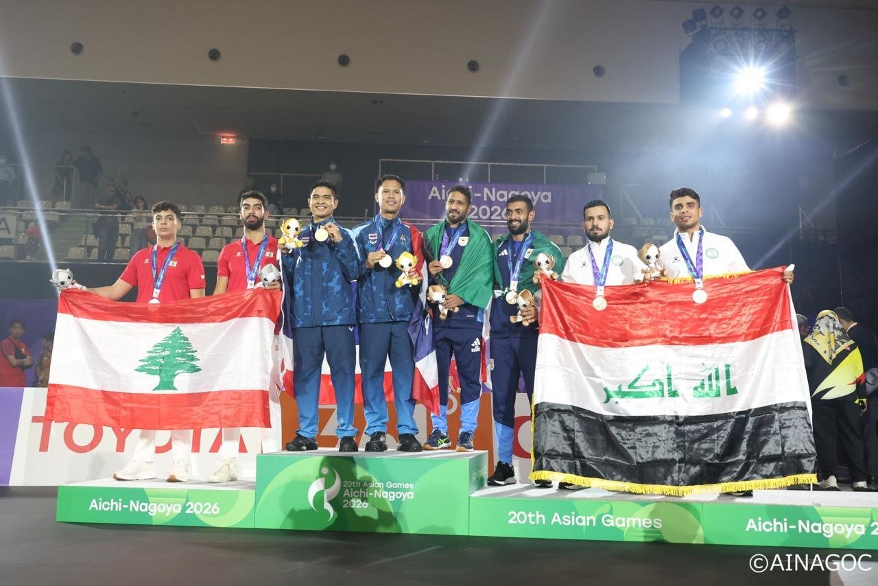 دورة الألعاب الآسيوية: فضية وبرونزية للبنان