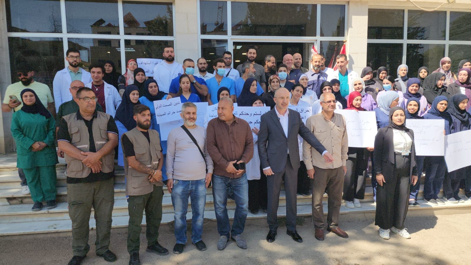 بعلبك تقف إلى جانب ميس الجبل.. المستشفى للعلاج وليس للاعتداء