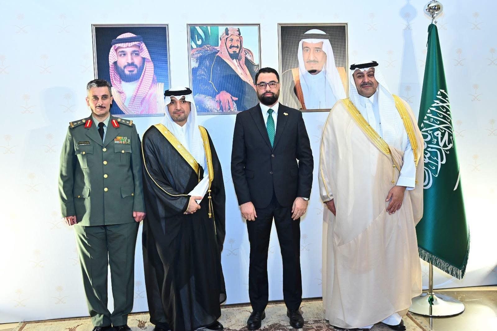 الهزّاع يشارك في احتفال اليوم الوطني السعودي في بيروت