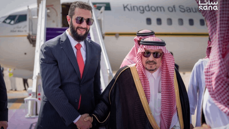 الشرع في الرياض.. لقاء مرتقب مع محمد بن سلمان