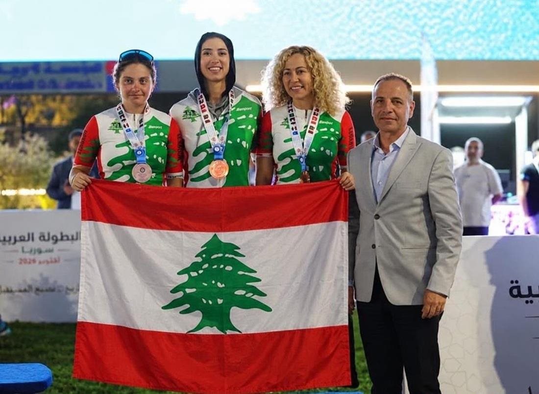 برونزية خامسة للبنان في البطولة العربية للدراجات
