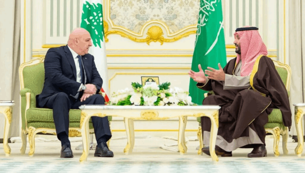 عون يتصل بولي العهد السعودي الأمير محمد بن سلمان ويدين الاعتداءات على المملكة