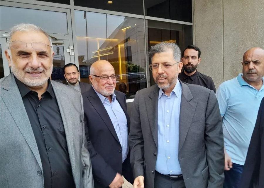 مسؤول إيراني في بيروت.. "أمل" و"حزب الله" في استقباله