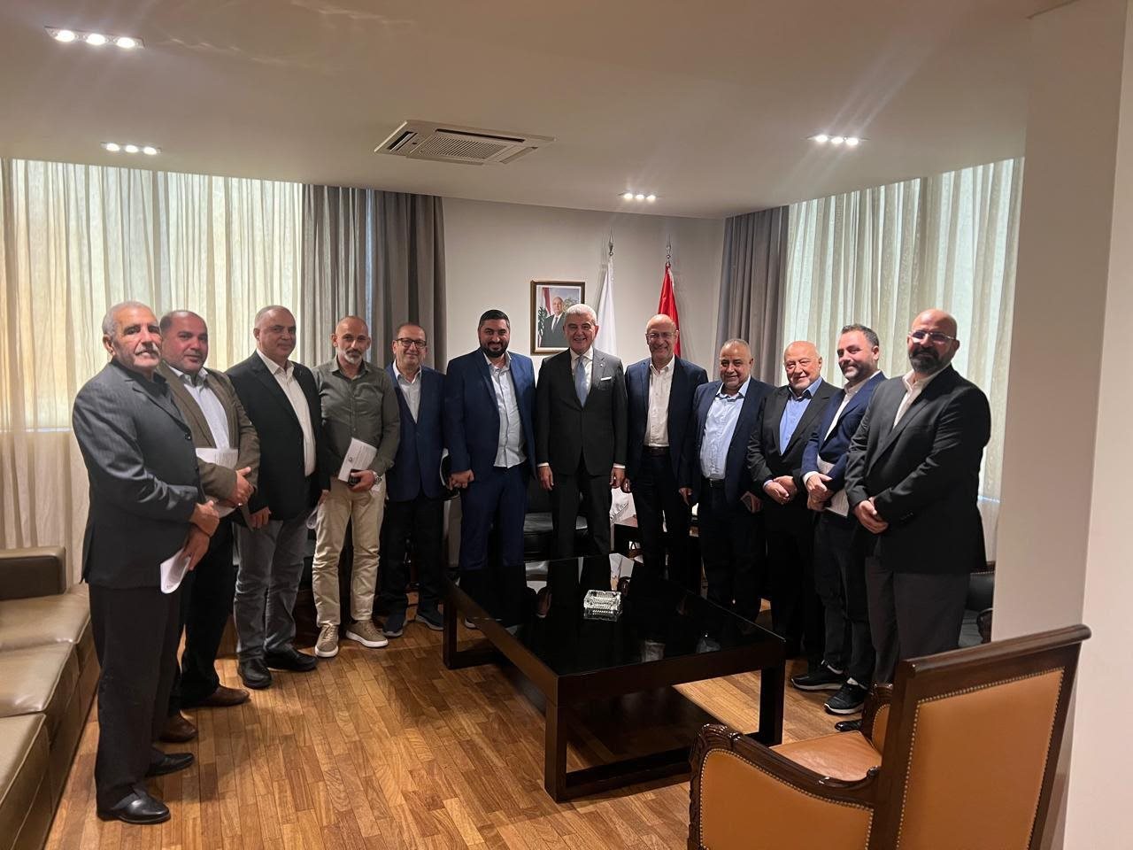 وزير الصناعة يبحث مع تجمع صناعيّي الضاحية أوضاع المصانع المتضررة
