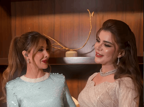 نانسي عجرم تشعل أجواء حفل عيد ميلاد المؤثرة الاردنية رغد المحارب
