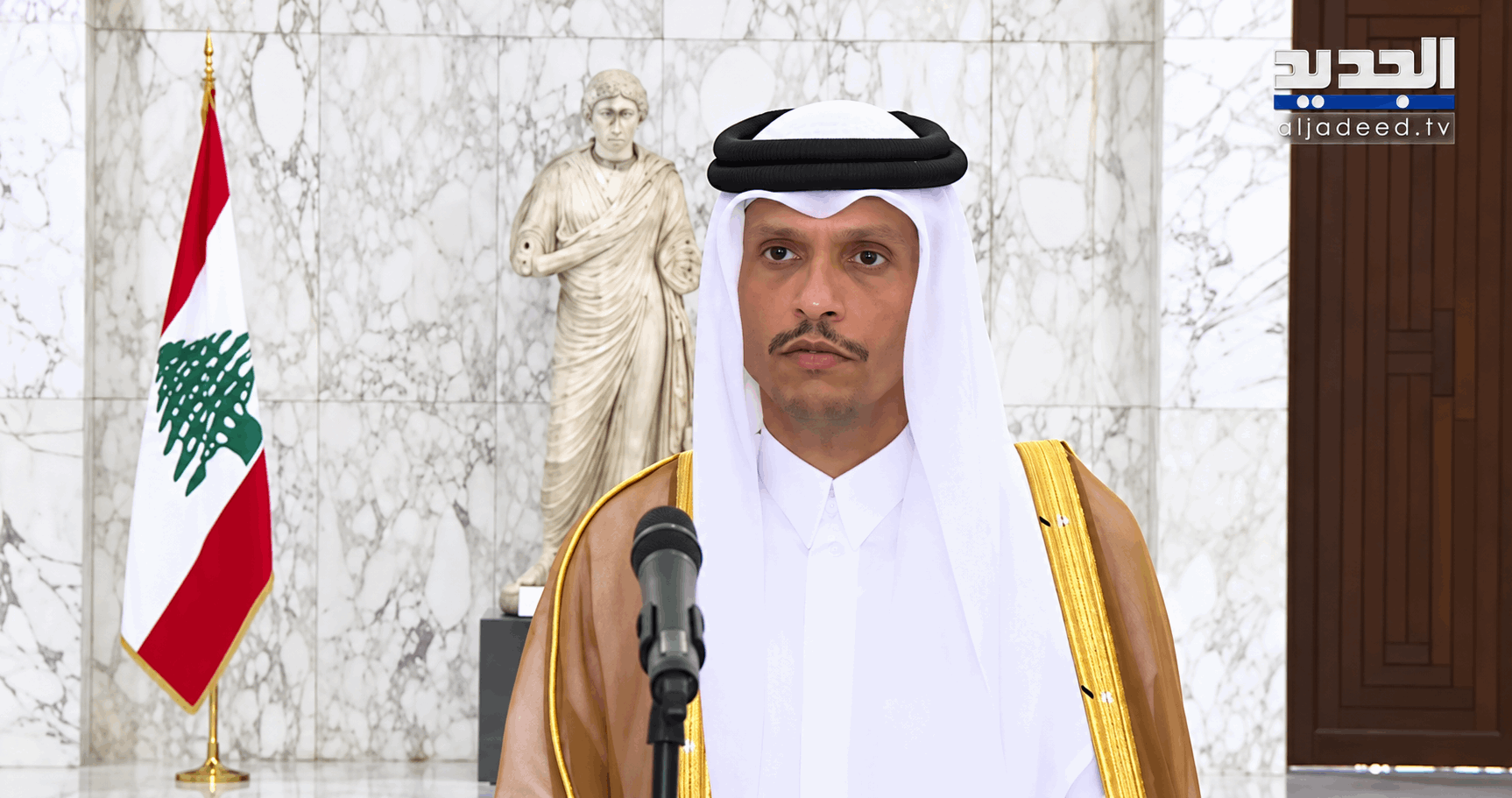 رئيس الوزراء القطري من بعبدا: رؤية متكاملة لحل أزمة الطاقة في لبنان