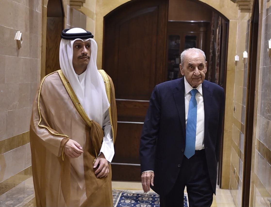 مجددًا.. شكر من بري إلى قطر