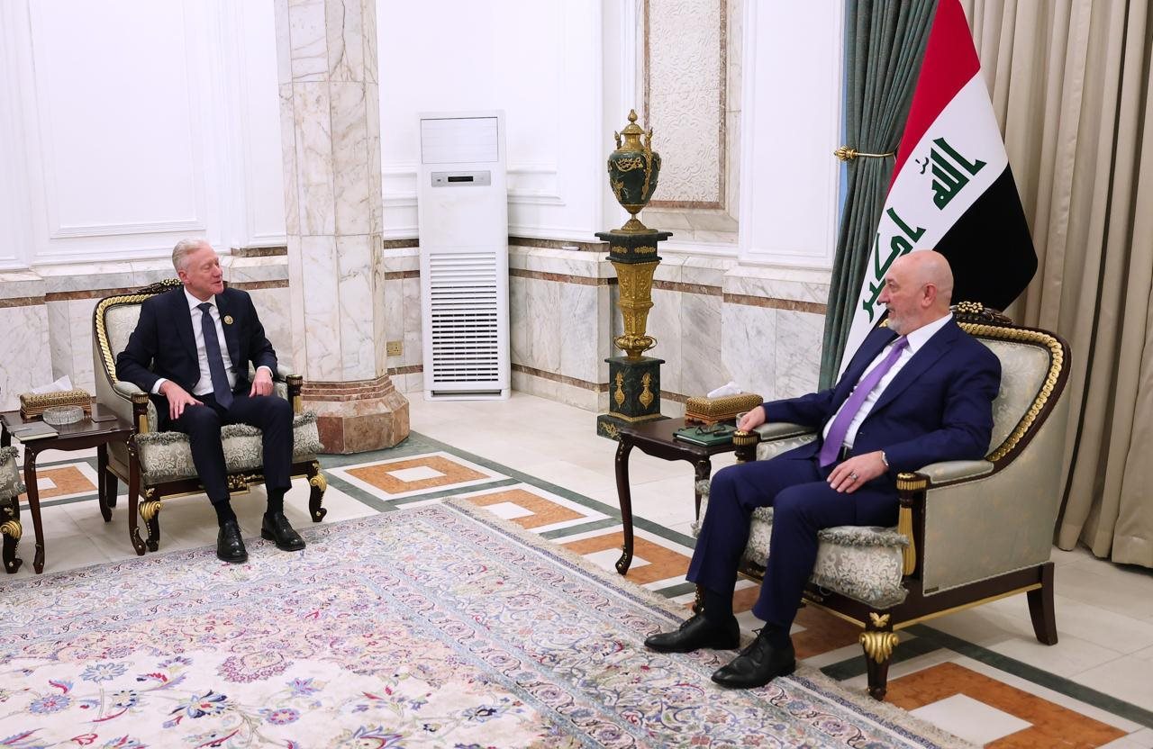رجي يلتقي الرئيس العراقي: دعم متبادل لحصر السلاح بيد الدولة وبحث في إعادة تفعيل أنبوب النفط كركوك – طرابلس