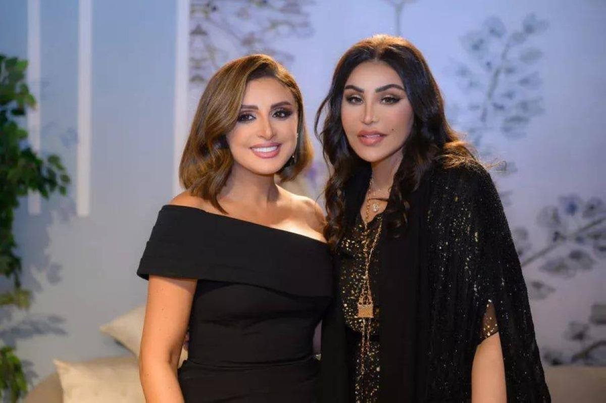 أحلام توثّق زيارة أنغام إلى منزلها لتقديم واجب العزاء بوفاة نجل مبارك الهاجري