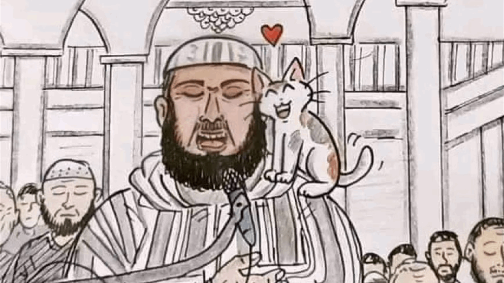 بالفيديو - أول تعليق للإمام الجزائري وليد مهساس عن حادثة القطة التي تصدرت مواقع التواصل 