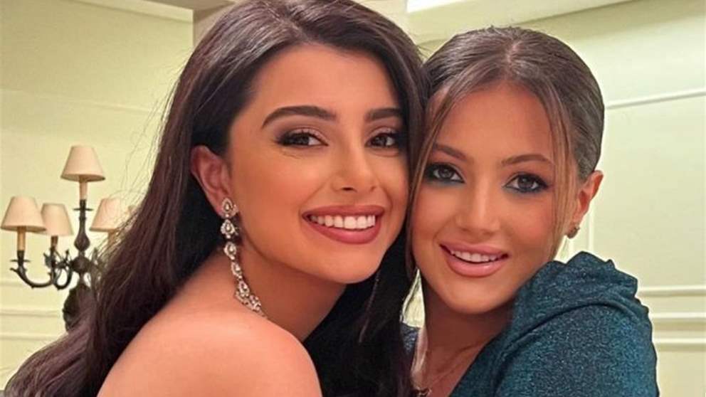 ماريتا الحلاني تستمتع بوقتها برفقة شقيقتها دانا قبل حفل زفافها بأيام