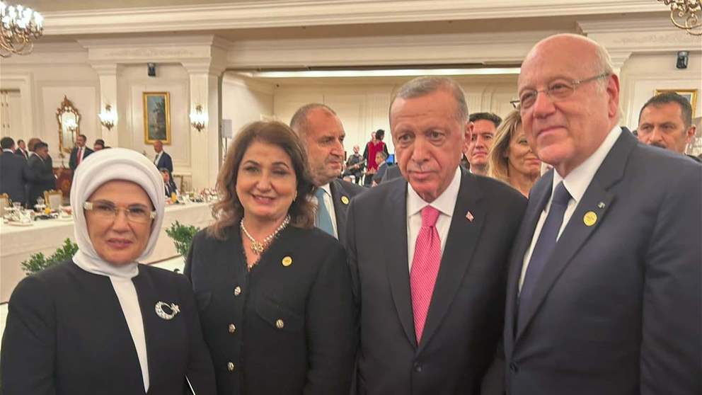 ميقاتي يلتقي الرئيس التركي رجب طيب أردوغان