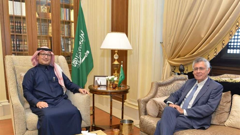 السفير السعودي وليد بخاري يستقبل السفير البرازيلي 