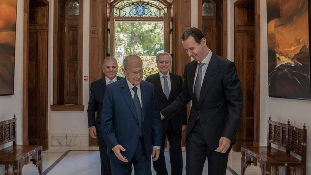 "الجمهورية" تكشف تفاصيل عن لقاء الأسد - عون.. ماذا دار عن الملف الرئاسي؟