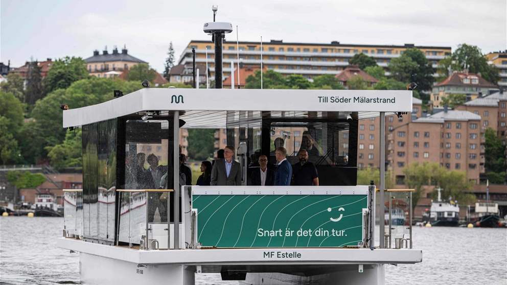 ستوكهولم تُطلق أول قارب ذاتي القيادة
