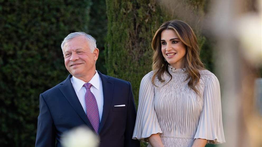 الملكة رانيا تحفتل بعيد زواجها الثلاثين من الملك عبدالله بفيديو مؤثر