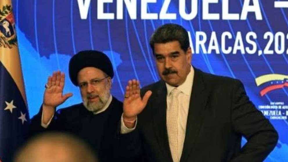 خلال زيارته فنزويلا... الرئيس الايراني يؤكد الصداقة بين البلدين بوجه "أعداء مشتركين"
