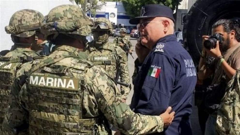  خطف 14 موظفا في الشرطة في المكسيك 