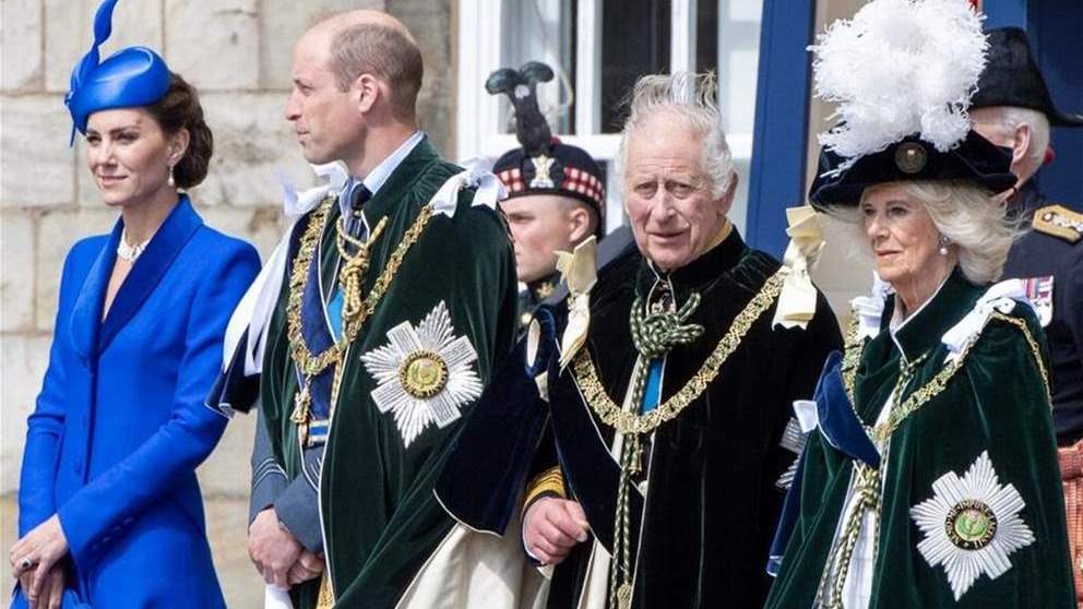 اسكتلندا تحتفل بـ الملك تشارلز الثالث وزوجته الملكة كاميلا على طريقتها